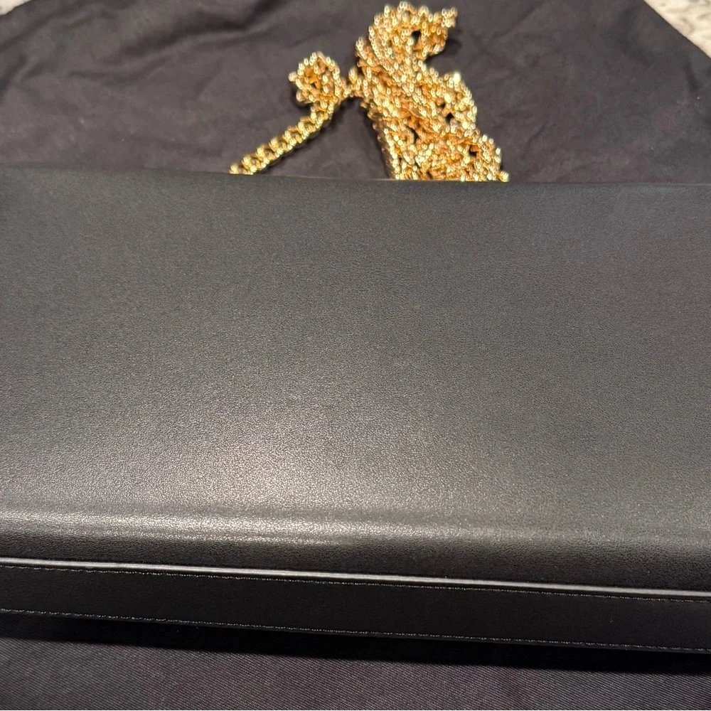 SAINT LAURENT Kate Medium Leather Shoulder Bag in Black - Picture 6 of 6